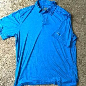 Blue polo shirt oobe men’s large chick-Fil-A